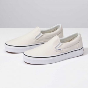 Men's Vans Slip-On Classic White | WIZM-67238